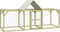 vidaXL - Kippenhok - 200x100x150 - cm - geïmpregneerd - massief - grenenhout