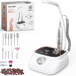 Beeperfect® Desktop Edition - Elektrische Nagelvijl - 40.000RPM Draadloos Oplaadbaar - Rose Goud