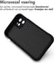 imoshion Hoesje - Geschikt voor iPhone 12 - EasyGrip Backcover - Zwart