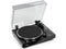 Thorens TD 204 zwart handmatige snaaraangedreven platenspeler