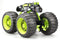 Exost RC Rhino Wave - Amfibie Monstertruck 1:8 - 30 km/u snelheid - Zwart/Groen