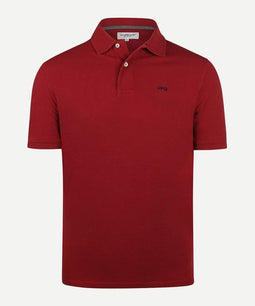 McGregor Klassiek Poloshirt - Classic Polo - Hoogwaardig katoen - Donkerrood - Maat XL