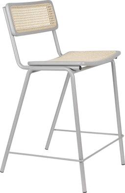 Zuiver Jort - Counter Barkrukken - Grijs Naturel - Set van 2