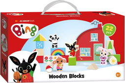 Bing houten speelgoed blokken 20 delig - peuter kleuter junior educatief speelgoed - Bambolino Toys
