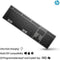 HP 720 - Draadloos Toetsenbord - Oplaadbaar USB-C Multi-device - Nightfall Black