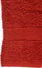 Berilo Handdoek 50 X 90 Cm Katoen Rood