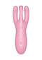Satisfyer, vibrator, oplegvibrator, 'Treesome 4', 14 cm, met app, 3 motoren, voor stimulatie van clitoris en schaamlippen