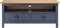 vidaXL - Tv-meubel - Hill - 110x40x47 - cm - massief - grenenhout - grijs