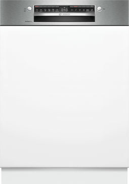 Bosch SMI6YCS02E - Deels geïntegreerde vaatwasser - A energieklasse - 9,5l waterverbruik per cyclus - Automatisch Eco Intensief Voorwas programma's