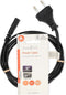 Nedis CEGL11060BK20 - Stroomkabel Euro-connector - 200cm - Zwart