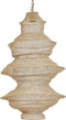 Light & Living Hanglamp Nakisha - Zand - Ø40cm - Modern - Hanglampen Eetkamer, Slaapkamer, Woonkamer