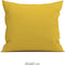 Zohome Kussensloop Satinado - Kussenhoes van 80x80 cm - Set van 2 stuks - 100% Katoen-Satijn - Grijs