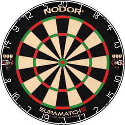 Nodor Supamatch 5 - Professioneel Dartbord - Supa-lock mechanisme - 45 cm