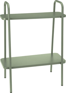 Pro Garden Plantenrek/plantentafel - groen - metaal - 50 x 26 x 66 cm - binnen en buiten