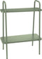 Pro Garden Plantenrek/plantentafel - groen - metaal - 50 x 26 x 66 cm - binnen en buiten
