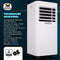 Monzana mobiele airco - 7000 BTU - geschikt voor 20-25 m² - wit