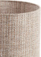 Light & Living - kap - Okavi - bruin - textiel - Ø 40cm - E27 - 2240295