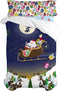 Dekbedovertrek set HappyFriday XMAS Multicolour Bed van 80/90 2 Onderdelen