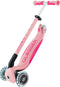 Globber Go Up Deluxe - Meegroeistep - 3-in-1 met zitje - Lichtgevende wielen - Pastel Pink