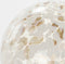 House of Seasons Deco Bal met LED Verlichting - H20 x Ø20 cm - Glas - Wit