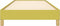 vidaXL - Bedframe - zonder - matras - 100x200 - cm - stof - groen