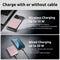 Intenso MW5000 - Powerbank - 5000 mAh - Draadloos opladen tot 15W - Roze