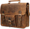 Rat Pack by Orange Fire Leren Aktetas 13 inch Rat Pack 1-Vaks OF 557/13 Bruin
