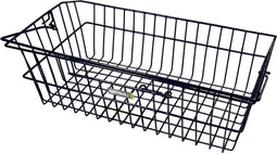 Basil Corsica XXL Fietsmand - Achter - Staal - Extra breed - Zwart