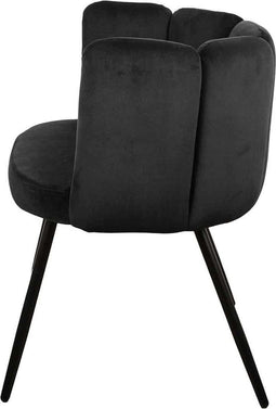 ABC Kantoormeubelen high five stoel zwart (set van 2)