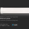 V-TAC VT-8-40-N Witte LED TL-beslag - Prismatisch - 120lm/w - Samsung - IP20 - 40W - 4800 Lumen - 4000K - 5 Jaar - 120CM