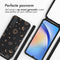 iMoshion Hoesje Geschikt voor Samsung Galaxy A34 (5G) Hoesje Met Koord - iMoshion Siliconen design hoesje met koord - Zwart / Sky Black