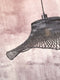GOOD&MOJO Hanglamp Ibiza - Bamboe/Zwart - 65x65x20cm - - Hanglampen Eetkamer, Slaapkamer, Woonkamer