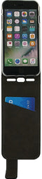 Mobilize Classic Gelly - Flipcase - Ruimte voor 1 pasje - Zwart