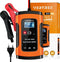 VERTREX Acculader - Druppellader - 12V 6A - Geschikt voor Motor Auto Scooter