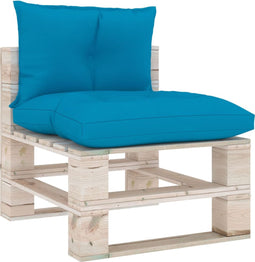 vidaXL-Palletkussens-2-st-stof-lichtblauw