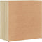 vidaXL - Dressoir - 79x38x80 - cm - bewerkt - hout - sonoma - eikenkleurig