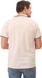 Mario Russo Polo Edward - Polo Shirt Heren - 100% Katoen - Off White