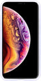 Accezz iPhone Xs / X - Liquid Silicone Backcover - Schokabsorberend - Paars