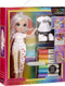 Rainbow High Color & Create - Blauwe ogen - 27 cm - Modepop