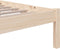 vidaXL - Bedframe - massief - hout - 120x190 - cm