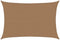 vidaXL - Zonnezeil - 160 - g/m² - 5x6 - m - HDPE - taupe
