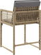 vidaXL - Tuinstoelen - 4 - st - met - kussens - poly - rattan - gemengd - beige
