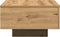 vidaXL - Salontafel - Artisan - Eiken - 55x55x31 - cm - Gelaagd - Hout