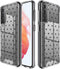 iMoshion Hoesje Geschikt voor Samsung Galaxy S21 Hoesje Siliconen - iMoshion Design hoesje - Transparant / Zwart / Hearts All Over Black
