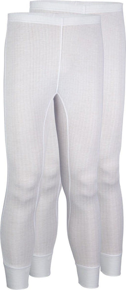 Avento Thermobroek Junior - Thermolegging - Comfortabel - Wit (2-pack)