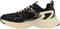 POSH by Poelman LOLA - Dames sneakers - Chunky zool - Zwart met goud