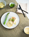 Cosy & Trendy Serviesset Ciel - Wit - 18-delig / 6 personen - 6 dinerborden, 6 ontbijtborden en 6 kommen