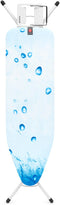 Brabantia Strijkplank B - Strijkijzerhouder - 124 x 38 cm - Ice Water