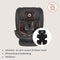 Lionelo Bastiaan - i-Size Autostoeltje 4in1 - 360° Draaibaar - ISOFIX & Top Tether - Groep 0-1-2-3 (40-150 cm) - SideProtect - Memory Foam Hoofdsteun - RWF & FWF - Verstelbare Hoofdsteun & Rugleuning - DriSeat Luchtcirculatie - Zwart