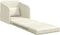 vidaXL - Vloersofa - Bed - 2-in-1 - Crème - 65x80x83 - cm - Velvet